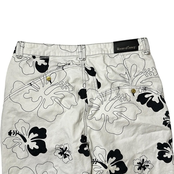 HOUSE OF SUNNY Hibiscus Jessie Pants Size US 12 - Picture 11 of 11
